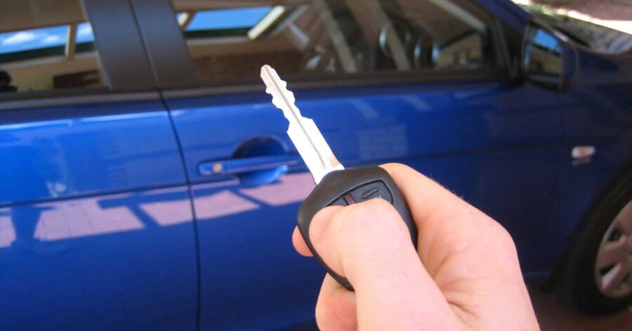 car key without immobilizer