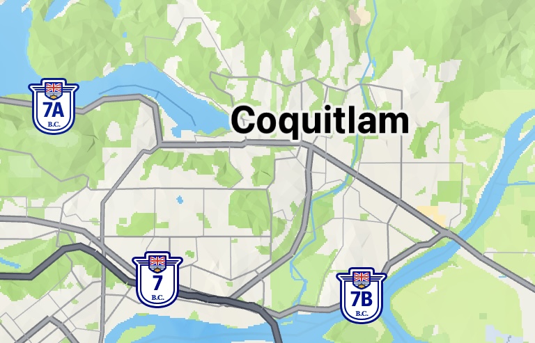coquitlam map