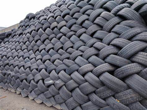 tire fence