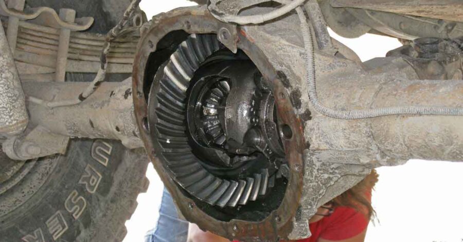 Bad rear differential